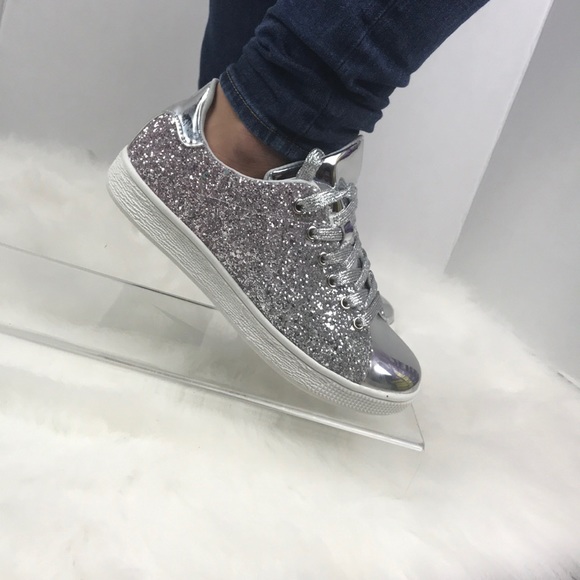 Metallic glitter shoes - Picture 4 of 8